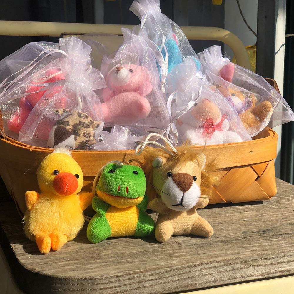 Nasidear mini plush duck, 3 inch charm versatile party favor.