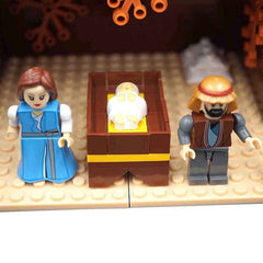 Nativity Bricks Ultimate Play Set vibrant fade-resistant colors for display