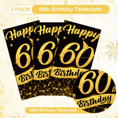 NatNarr disposable rectangle tablecloth for quick cleanup after a celebration.