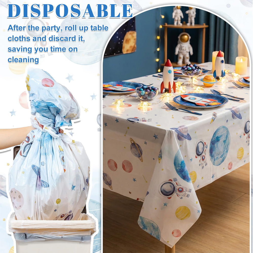 NatNarr three-pack simplifies coordinated table setup and quick cleanup.