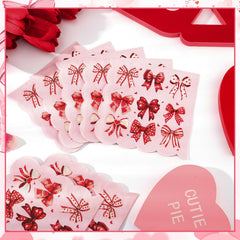 NatNarr valentines napkins unfolded-10x10 inches create larger serving options for guests.