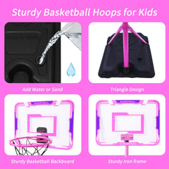 Nattork triangular-base design provides stable, secure playtime without tipping.