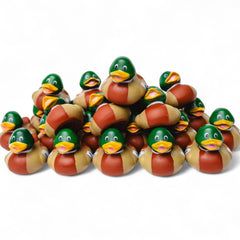 Natural State Novelty Mallard Duckies with green heads brighten bath time and decor