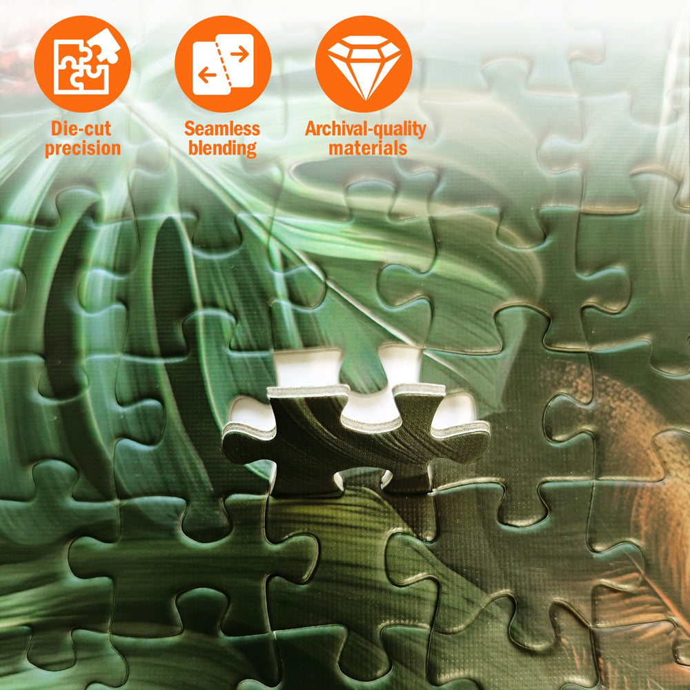 Naturelish eco packaging puzzle highlighting sustainable packaging and a complete hobby set.