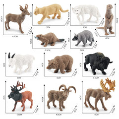 NatureMan elk figurine ideal for science projects and shelves.