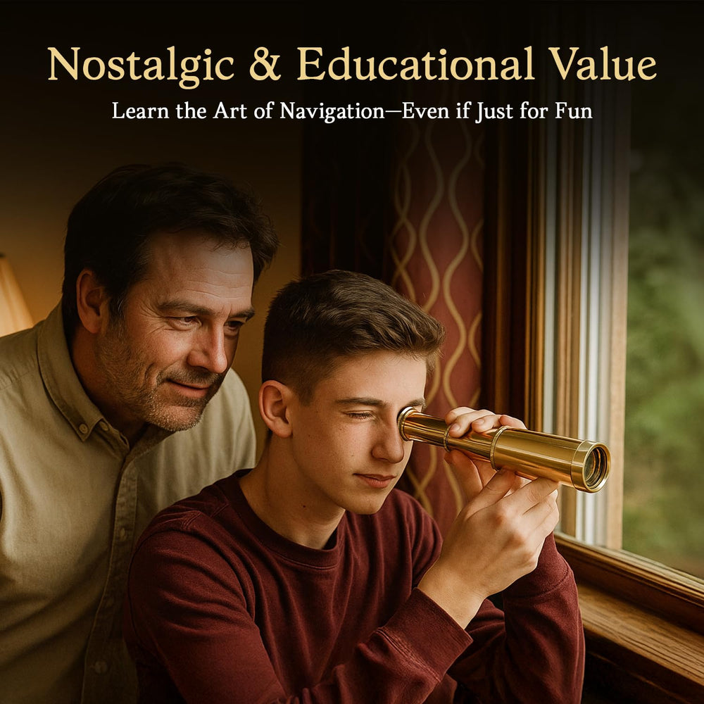 NauticalMart gift-ready spyglass for holidays and celebrations