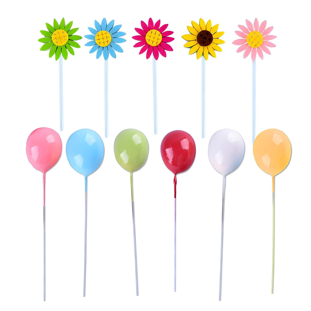 NBHUZEHUA kawaii anime characters dessert toppers add charm to cakes