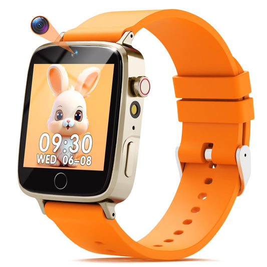 NBKLS Kids Smart Watch front view with durable design for kids