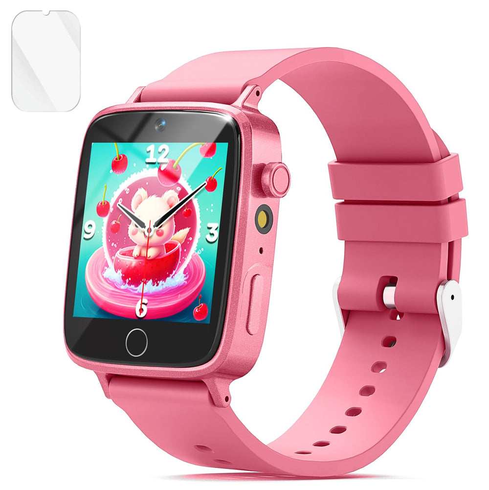 NBKLS Kids Smart Watch front view promoting learning through play and routine tracking