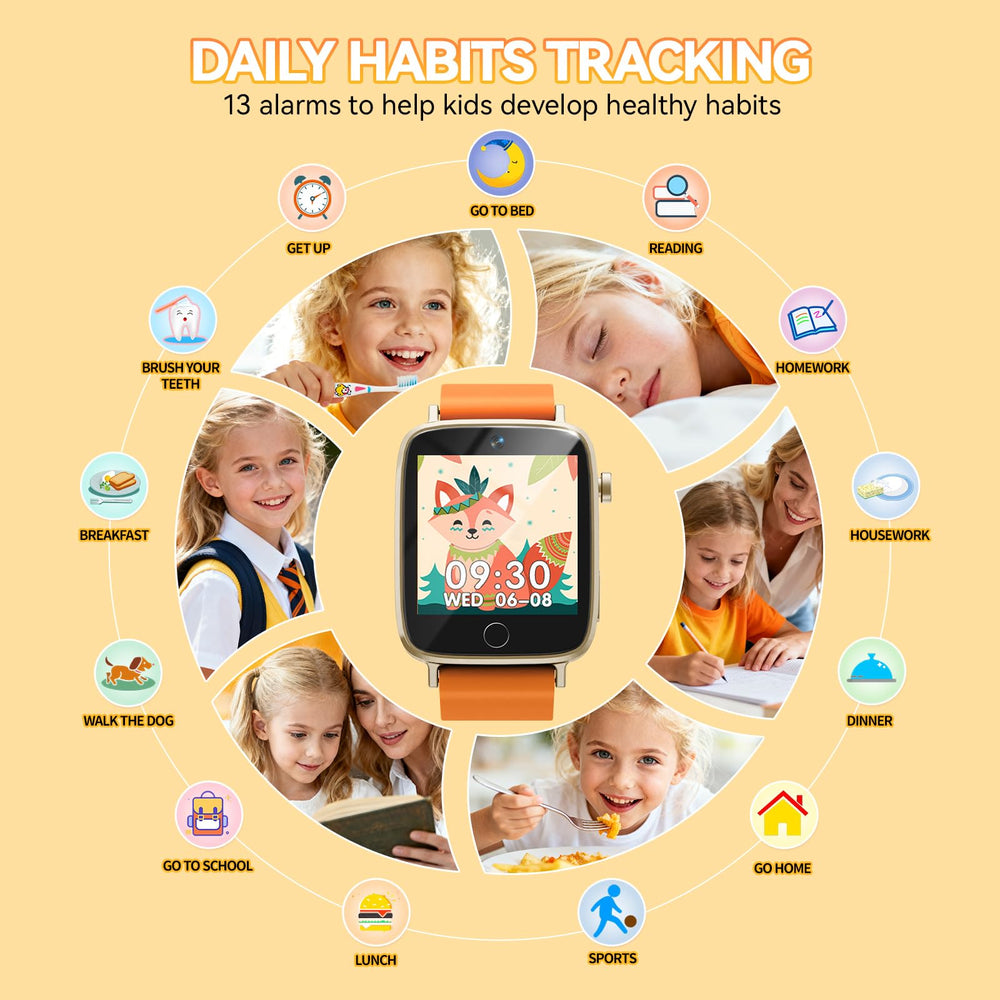 NBKLS Kids Smart Watch learning cards expanding knowledge during play