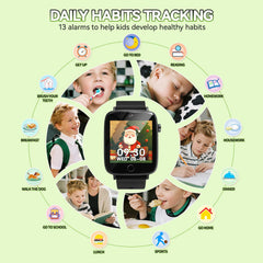 NBKLS Kids Watch learning cards offer 100+ prompts.