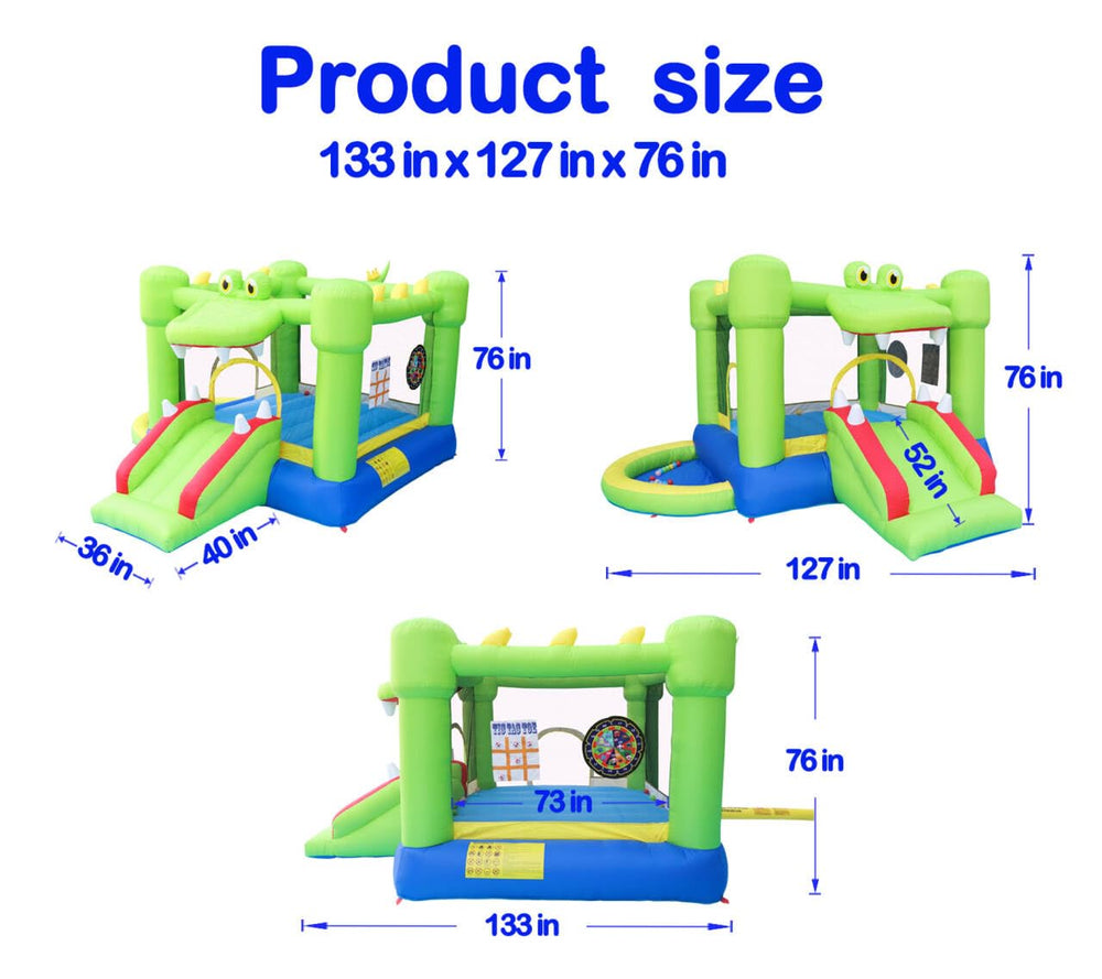 NC included darts and balls set enables safe play.