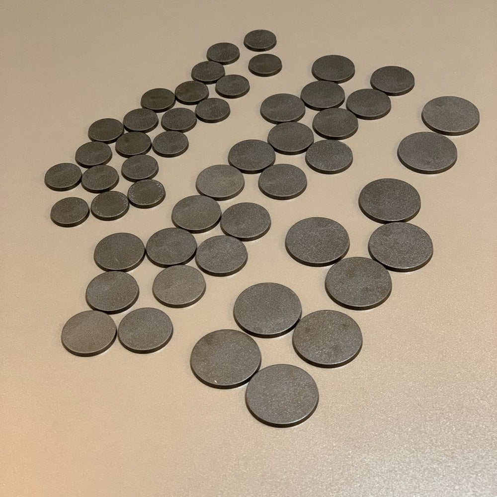 NC EBCO 25mm round base for precise miniature stances on tabletop games