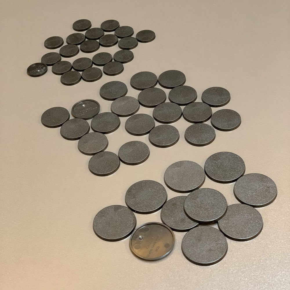 NC EBCO 32mm round base supports larger models with stable footing