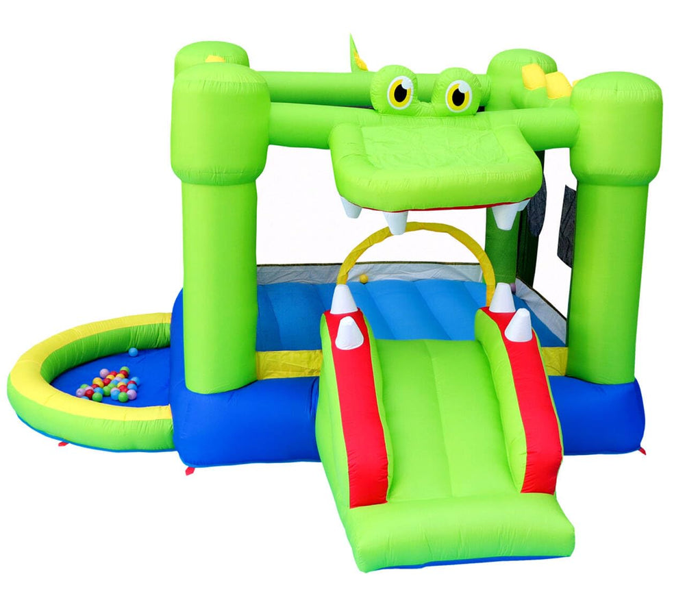 NC storage bag keeps the bounce house neatly organized after use.