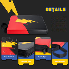 NeatoTek binder open view reveals 40 double-sided pages for card organization