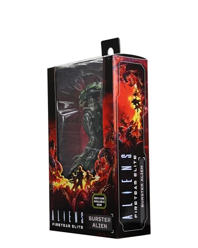 NECA Burster Alien articulation enables multiple pose options for display