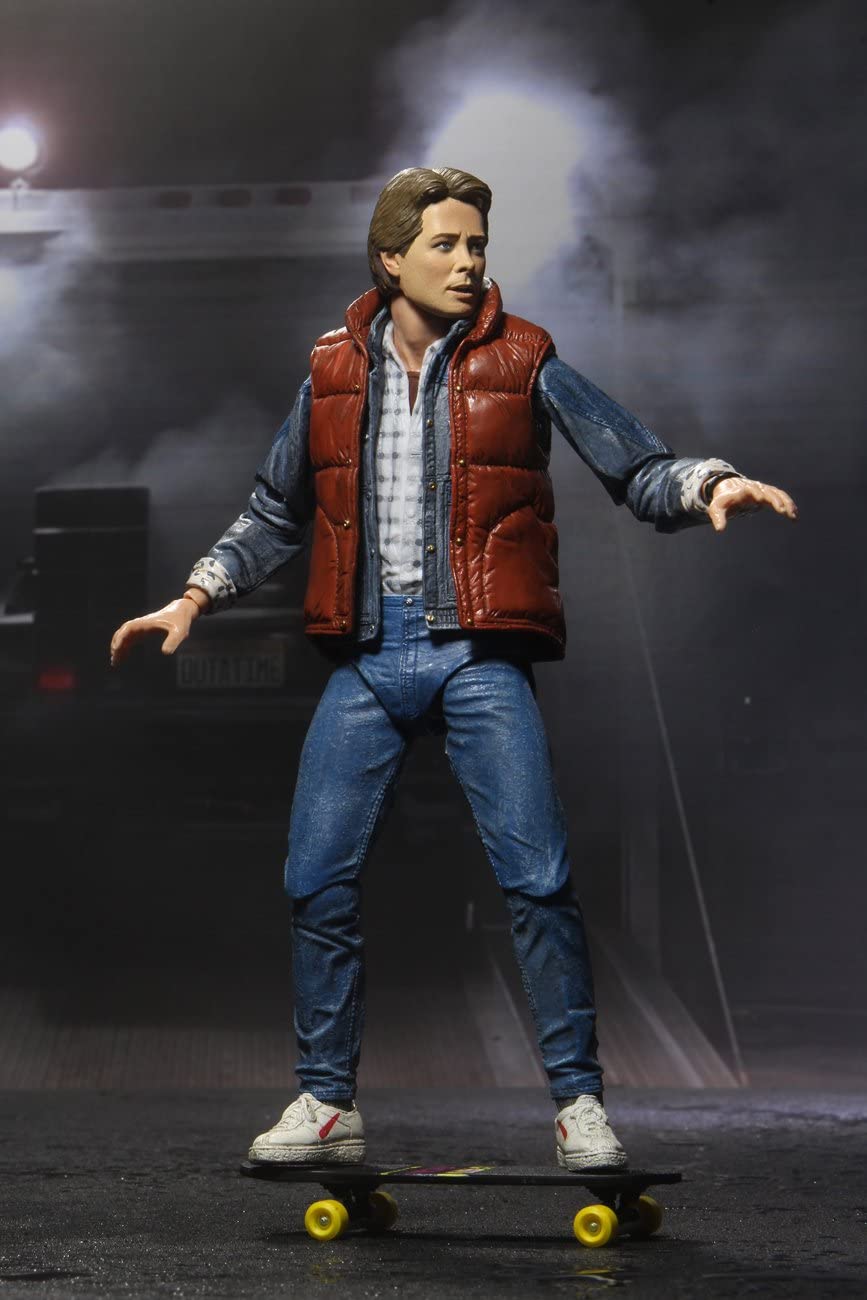 NECA Ultimate figure set ready for display with multiple figures and accessories