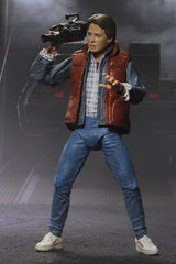 NECA window box packaging for collectible presentation of the Back to The Future set