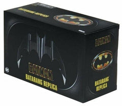 NECA Batman 1989 Batarang display base supports elegant exhibit