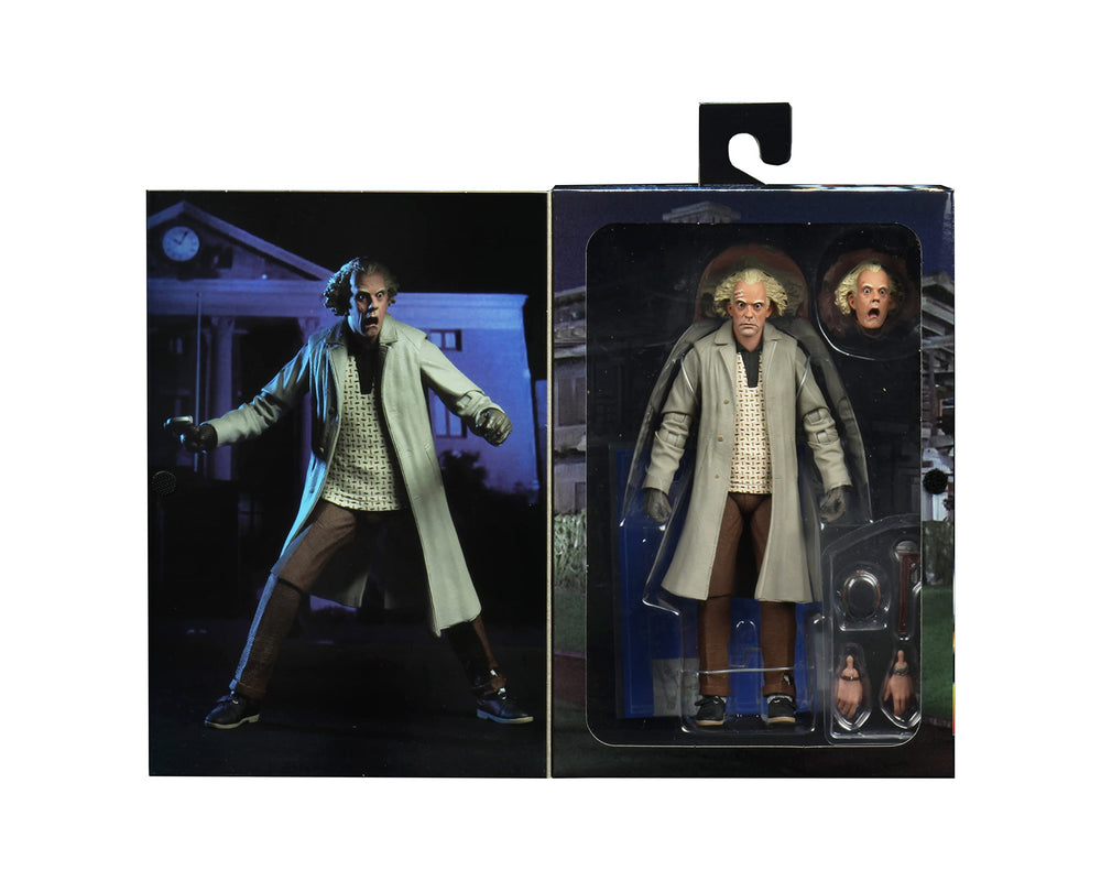 NECA Doc Brown house blueprint adds contextual display detail