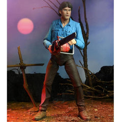 NECA Evil Dead Ash 40th anniversary window box capturing retro packaging nostalgia