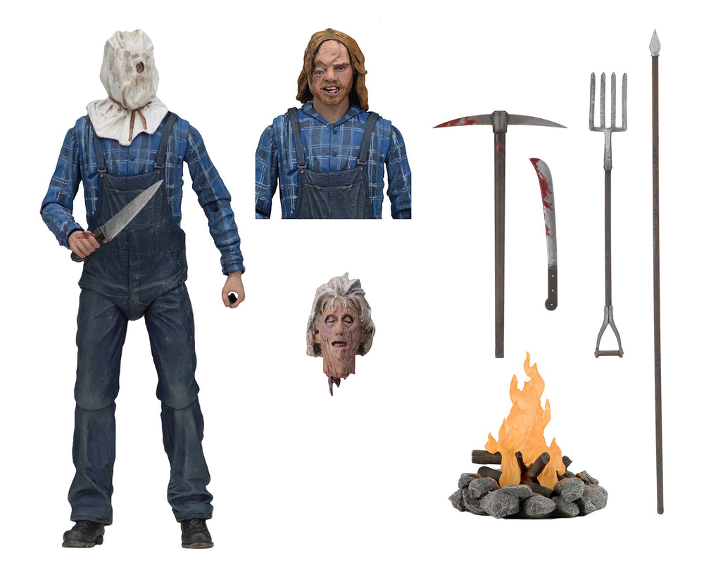 NECA Jason Part 2 figure, front view, ideal for display and poseability