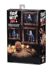NECA Part 2 Jason figure including Pamela Voorhees head accessory
