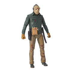 NECA Jason Part 6 figure with removable mask for display and posing.