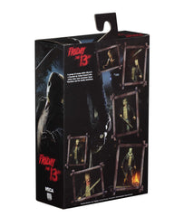 NECA Jason figure including fire poker accessory for dramatic scenes