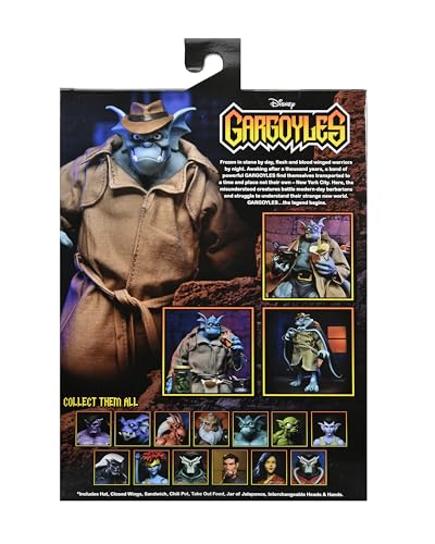 NECA Gargoyles Broadway articulation enables varied display poses