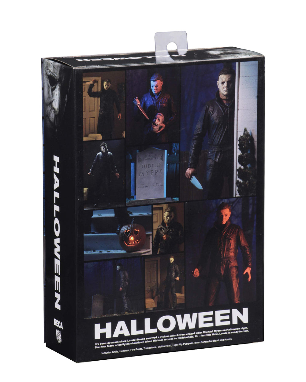 NECA jack-o-lantern prop for spooky diorama setups