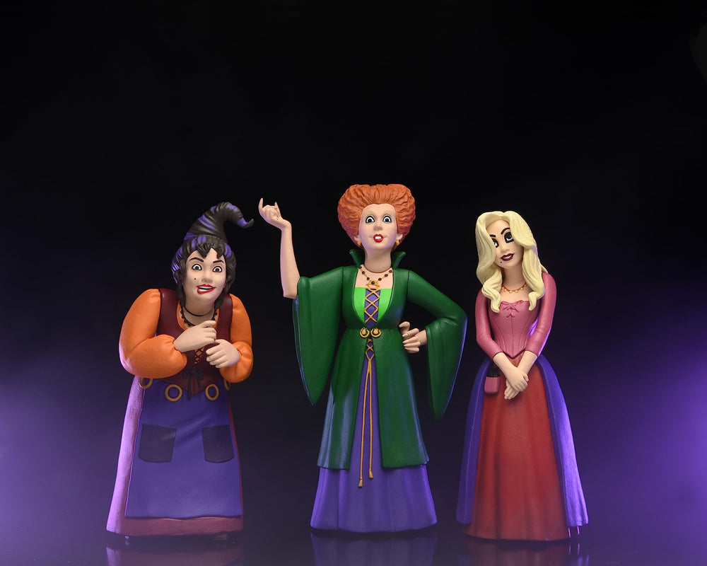 NECA Hocus Pocus Toony Terrors packaging enhances shelf presence for fans.