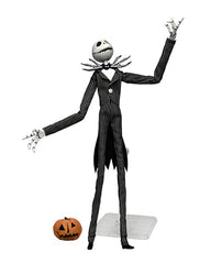 NECA Jack Skellington pumpkin accessory offers playful diorama options.