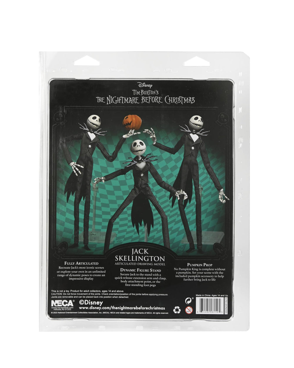 NECA Jack Skellington 30th anniversary packaging captures collector interest.