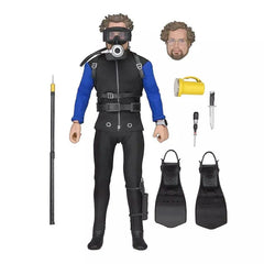NECA Jaws Hooper licensed likeness with interchangeable heads for varied poses.
