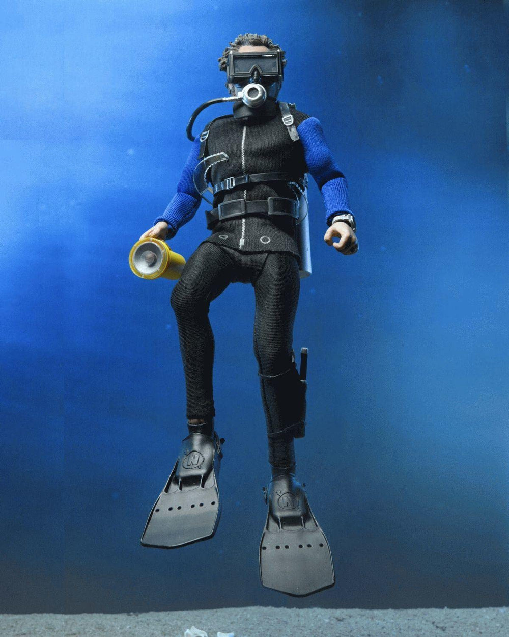 NECA Jaws Hooper oxygen tank adds authentic ocean exploration gear.