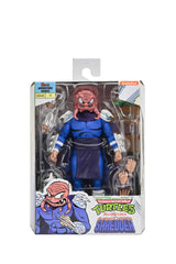 NECA Krang-Shredder 7-inch figure with detailed sculpting for authentic display