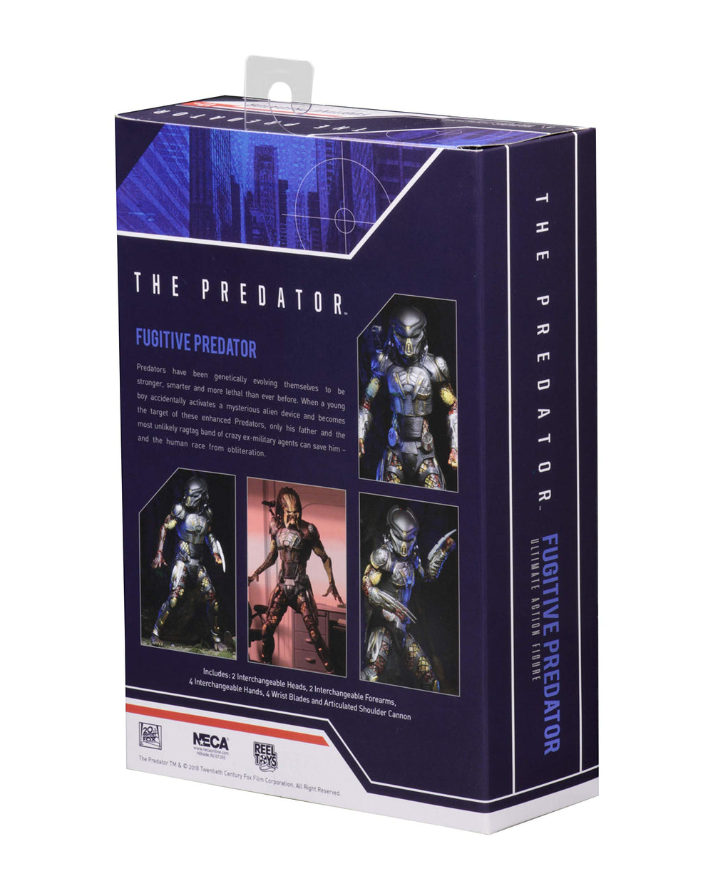 NECA Predator 2018 interchangeable hands offer varied display gestures.