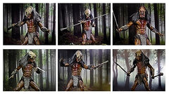 NECA Prey Ultimate Feral Predator open spears accessory in dynamic pose