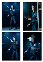 NECA T-1000 Motorcycle Cop figure fully articulated body for action poses