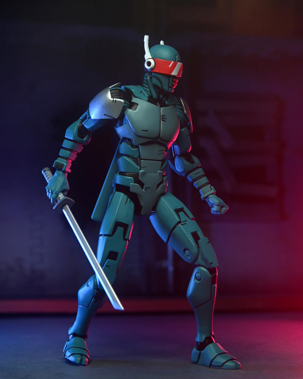 NECA The Last Ronin Ben Bishop art on the collector box for fans