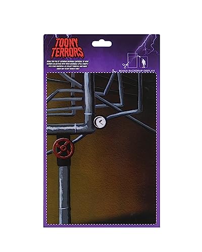 NECA Toony Terrors Freddy Krueger costume precision enhances authenticity.