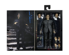 NECA Universal Monsters Frankenstein display setup ideas for shelves.