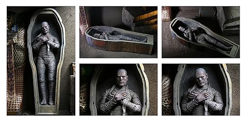 NECA Mummy Egyptian chest opens to reveal accessories