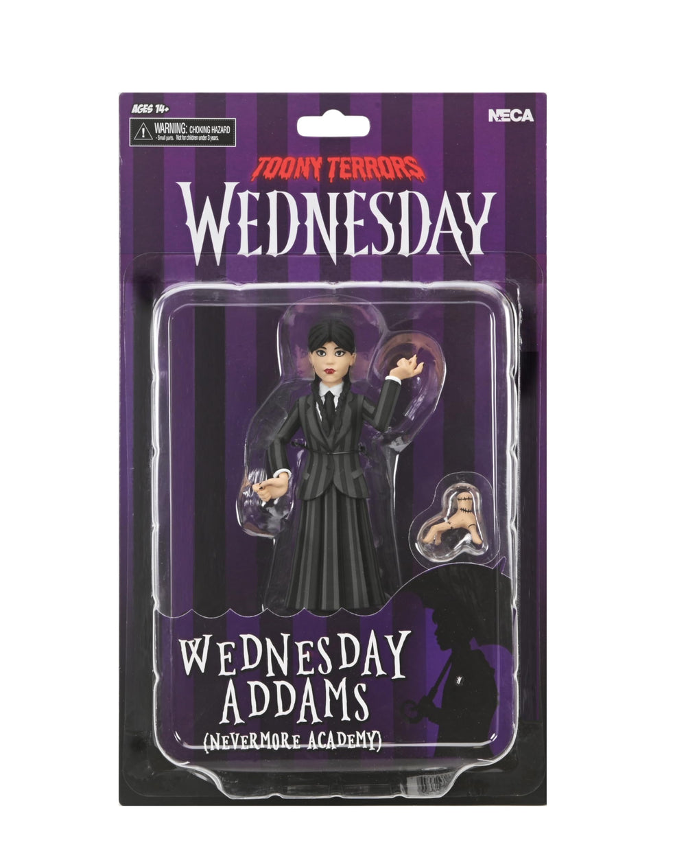 NECA display stand supports easy, stable posing on a shelf or desk.