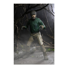 NECA Wolf Man Ultimate figure display stand for stable posing