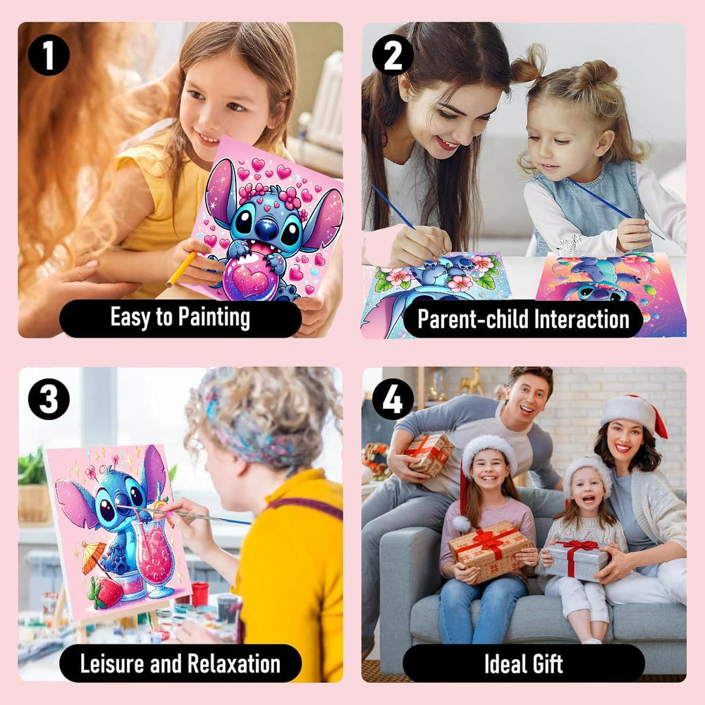 nekpiahu ready-to-hang frame supports bright family-friendly wall decor