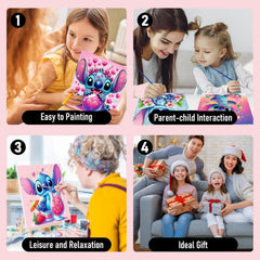 nekpiahu ready-to-hang frame supports bright family-friendly wall decor