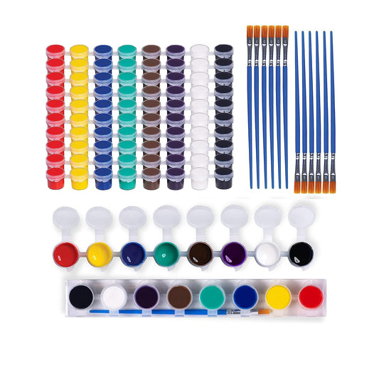 Neliblu 24-strip watercolor set with colorful pigments for classroom creativity